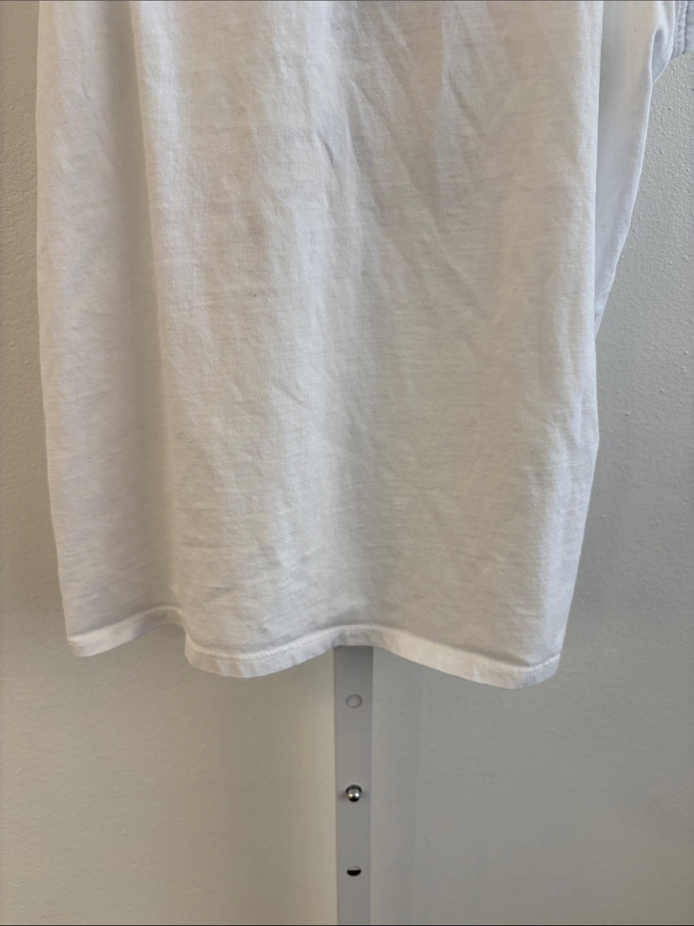 CPress Studio “He Loves Me He Loves Me Not” Brody Tank White Graphic Top LARGE - Picture 7 of 8